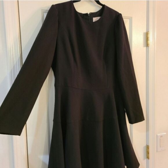 NEW Gal Meets Glam Celeste Black Dress Size 16 Elegant Modest Work - Picture 5 of 10